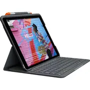 Logitech Slim Folio Tastatur-Case für iPad 10,2 7., 8.  9.Gen - grafit 920-009474 5099206088252