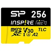 Silicon Power Inspire 256Gb Tlc R/W 170/150 Mb/S Ddr200 V30  Sp256Gbstxla2V1Nsp 4713436158325 85235110