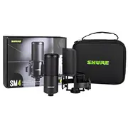 Mikrofon Shure Sm4  zestaw studyjny Sm4-K-Kit 0042406812511