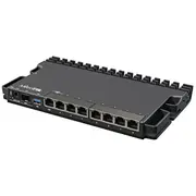 Mikrotik Rb5009UgSIn wired router 2.5 Gigabit Ethernet Black  4752224007148 Roumkrrou0042
