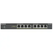 Netgear 8-Port Gigabit Ethernet Unmanaged Essentials Poe Switch Gs308Pp mit 8 x bei 83 W, Desktop- oder Wandbefestigung  Gs308Pp-100Eus 0606449146851