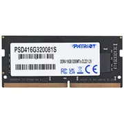 Pamięć do laptopa Patriot Signature, Sodimm, Ddr4, 16 Gb, 3200 Mhz, Cl22 Psd416G320081S  8149140273010