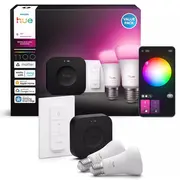Philips Hue Bridge Pro  2 x E27 spuldzes gaismas regulēšanas slēdzis 8720169374683