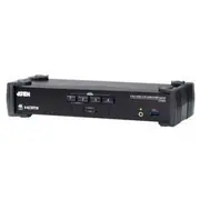 Pārslēdzējs Aten 4-Portu Usb3.0 4K Hdmi Kvmp Dual Display Switch Cs1824-At-G  4719264649424