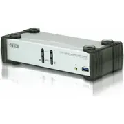 Pārslēdzējs Aten Cs1912 2-Portu Usb 3.0 Displayport Kvmp pārslēdzējs diviem displejiem, Uhd  63602D 4719264645037