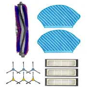 Putekļsūcēja piederums Midea  Spare Parts Kit Side Brush6Pcs, Main Brush1Pc, Hepa Filter3Pcs, Mopping Cloth2Pcs for M7 12175000A43592 6956079723163