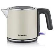 Severin Wk 9577 Wasserkocher 2200W 1L beige/Black  4008146045783