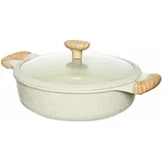 Shallow Pot D28Cm 4.1L/Beige 93806 Resto  4260709013909