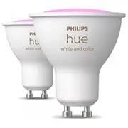 Signify Philips Hue White  Col. Amb. Gu10 dubultā iepakojuma 2X350Lm 929003666502 8720169229815