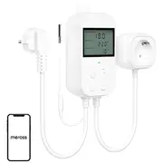 Ligzdas termostata temperatūras regulators Meross Mts960Hk Homekit  Mts960Hk-Eu 6973696567604 069800