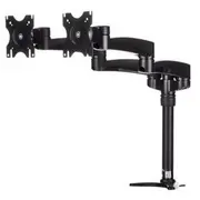 Startech Galda turētājs 2 monitoriem 12 - 24 Armdual  0065030858571