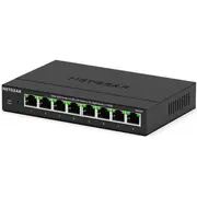 Netgear 8-Port 2,5 Gb-Switch  Multi-Gigabit Ethernet Unmanaged Essentials Switch Ms308 Mit 8 x 1G/2,5G, Desktop- oder Wandbefestigung Ms308-100Eus 0606449170788
