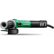 Leņķa slīpmašīna Hikoki 125Mm 1320W G13Ve2 bezsuku, ar ātruma regulēšanu  G13Ve2Wqz 4966376404209