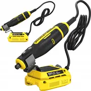 Slīpmašīna-Gravētājs Stanley mini akumulatora ar piederumu komplektu 33 gab. Sfmce030B-Xj  5035048809389