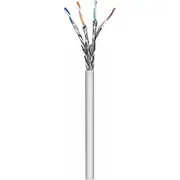 Techly instalācijas kabelis Cat6A S/Ftp vītā pāra kabelis, 100 vara, 100M grey Pimf  026319 8054529026319