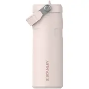 Termopudele ar salmiņu The Iceflow Bottle Flip Straw 2.0 0,47L gaiši rozā  2812110119 1200185000973