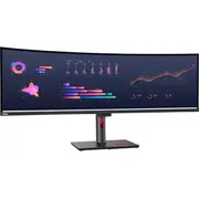 Lenovo Thinkvision P49W-30 125 cm 49 Zoll, Black, Dqhd, Ips, Thunderbolt 4, Hdmi, Displayport  63Dbrat1Eu 0196802362085