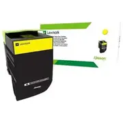 Toner Lexmark 702Xye Yellow Oryginał 70C2Xye  0734646471039 leca702xye0