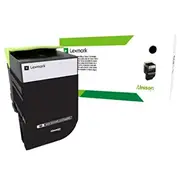 Toner Lexmark 80C2Hke Black Oryginał  0734646497206 leca80c2hke