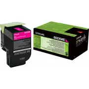 Toner Lexmark 80C2Xme Magenta Oriģināls  0734646497220