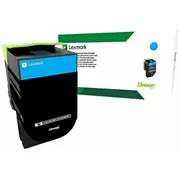 Toner Lexmark C232Hc0 Cyan Oriģināls  0734646667098