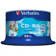 Verbatim Cd-R Ierakstāmie Diski 50Gab  43438 0023942434382