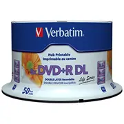 DvdR Verbatim 8,5Gb 50Pcs 8X wide printable surface  97693 0023942976936 85234190