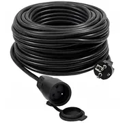 Vertex Pzo50M Izvelkams pagarinātājs 50 m 3X2,5 mm Black  5903886642218 Lipvrxele0001