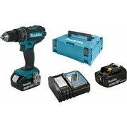 Urbjmašīna-Skrūvgriezis Makita Dhp482Rfj 18 V 2 x akumulators 3 Ah  088381812726