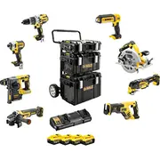 17 daļu Dewalt elektroinstrumentu komplekts Dck853P4-Qw  5035048681312