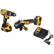 6 daļu Dewalt elektroinstrumentu komplekts Dck2080P2T-Qw  5035048698358