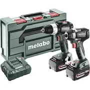 Komplekts elektroinstrumentu Metabo Metabo.zestaw Combo 18V 2.9.3 Bs 18 Lt Bl  Ssw 300 2X5,2Ah Metabox 685203000 4061792210660