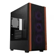 1Stcool G6 Noble Wood Decor Ts, Atx korpuss, Usb3.0, Usb-C, caurspīdīgs sānu panelis  Ml-G6-Noble-Usbc-Ts 8594192891574