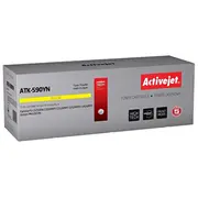 Activejet Atk-590Yn Tonera kasetne Aizvietotājs Kyocera Tk-590Y Supreme 5000 lapas yellow  5901443017271 Expacjtky0028