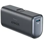 Anker Nano Power Bank 5000Mah, 22.5W, Built-In with Usb-C Connector, Black  A1653H11 194644170851