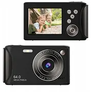 Digitālā kamera Xrec Foto 64Mp Video 4K / 30Fps 18X tālummaiņa Antishake Q18 Black  Sb10130 5904647828650