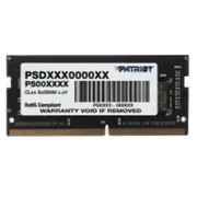 Atmiņa portatīvajam datoram Patriot Signature, Sodimm, Ddr4, 16 Gb, 2666 Mhz, Cl19 Psd416G266681S  0814914027448