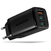 Axagon Acu-Dpq65 Ladegerät, 2X Usb-C, 1X Usb-A, Pd3.0/Qc4/Pps, 65W - Black  Zuus-472 8595247906113