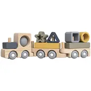 Babys Only Bo-860.852.800.50 Koka Rotaļu Vilciens 10M  8720791353957
