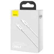 Baseus Type-C - Lightning Superior Series ātrās uzlādes datu kabelis Pd 20W 1M White Catlys-A02  6953156205314