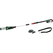 Bosch Powertools Akku-Hochentaster Universalchainpole 18, 18Volt Grün/Black, Li-Ionen Akku 2,5Ah, Power For All Alliance  06008B3100 3165140888103