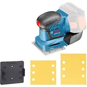 Bosch Powertools Akku-Schwingschleifer Gss 18V-10 Professional solo Blau/Black, ohne Akku und Ladegerät  06019D0200 3165140813280