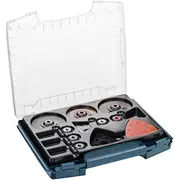 Bosch Powertools Starlock-Zubehöre in i-BOXX Pro, 34-Teilig Blau  2608662013 3165140706681