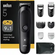 Braun Series 5 All-In-One Style Kit Aio5540 Black, 9-In-1  7500435245029