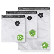 Cita mazā sadzīves tehnika Caso  Vacu Zip-Bags Set 01243 Transparent, 20 bags 4038437012439