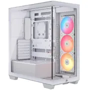 Corsair 3500X Rs-R Pc-Gehäuse, Midi-Tower, E-Atx, Rgb, Tempered Glass - weiß  Gecs-220 0840440407102 Cc-9011323-Ww
