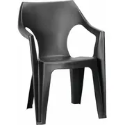 Dārza krēsls Dante Low Back pelēks  29187058939 8711245130460