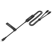 Digitus 2-In-1 Ladekabel Usb-C 140W, 1,8M Black  Ak-300170-018-S 4016032505709 85444290