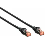 Digitus Cat 6 S/Ftp Patchkabel, 10 Stück, 3M, Black  Dk-1644-030-Bl-10 4016032441922 85444210