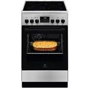 Brīvi stāvoša plīts ar cepeškrāsni Electrolux Lkr540266X keramikas A klase  7333394044767 Agdelckws0089